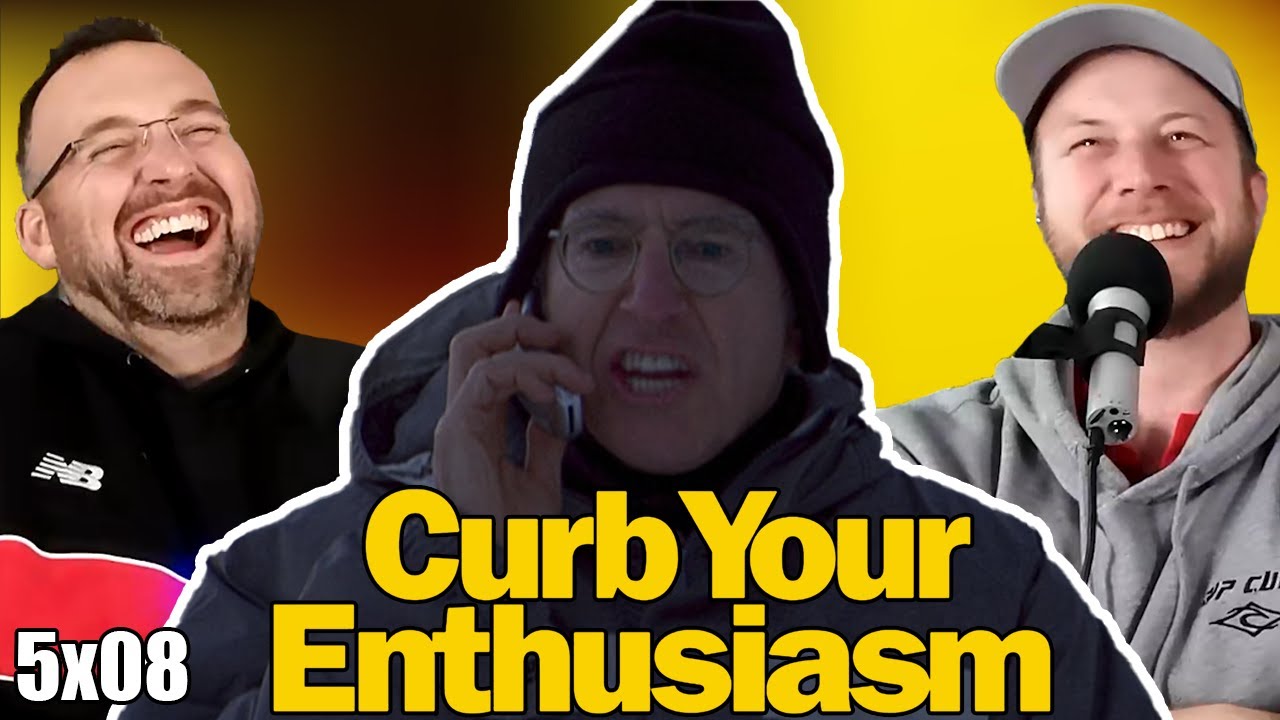 CURB YOUR ENTHUSIASM 5x08 Reaction! *THE SKI LIFT* (First Time Watching)