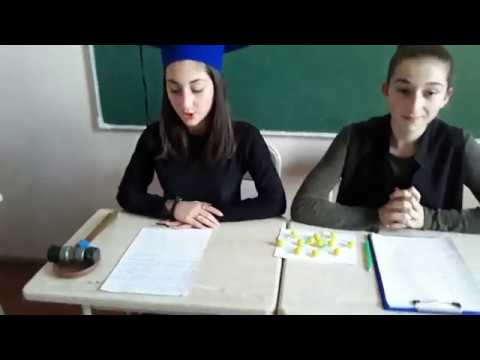 სასწავლო პროექტი\"ნივთიერების აგებულება მარტივ ცდებში.\"