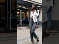 Thom Brown Sartorial pants in Lana Grigia & Vivienne Westwood Floral-Embroidered Shirt