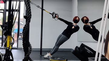 SA TRX Rotation Row w/KB Hold
