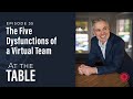 #35: "The Five Dysfunctions of a Virtual Team" | At the Table with Patrick Lencioni