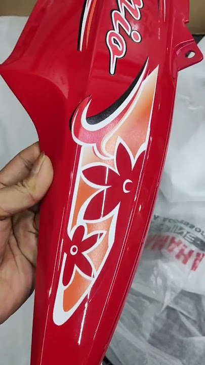 cara pasang striping motor transparan, mio smile mio sporty, #simbahsticker #striping