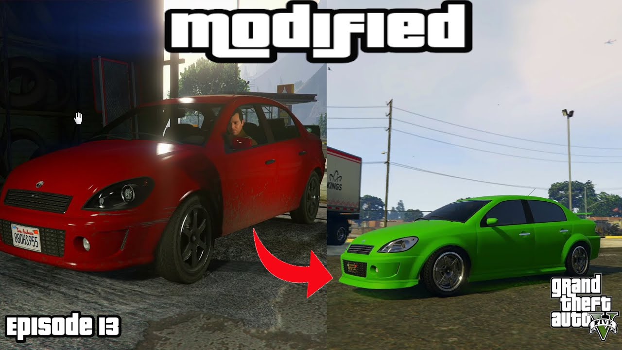pix Gta 5 Michael Red Car youtube