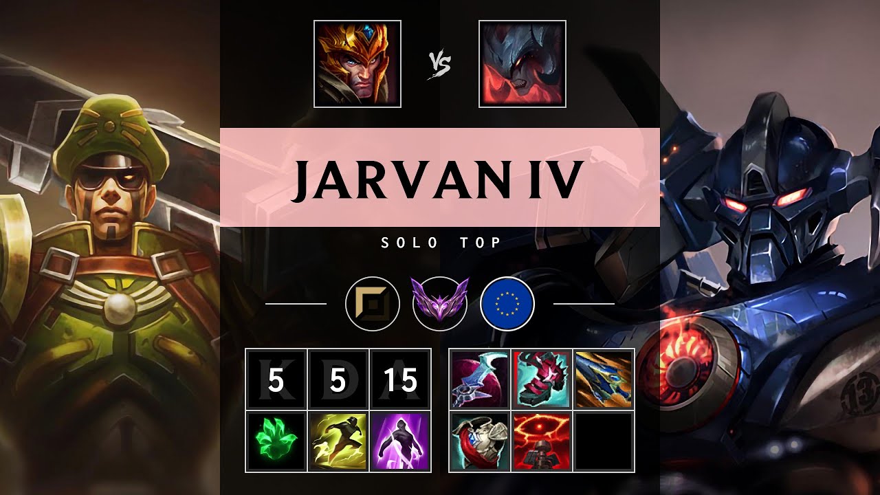 Jarvan IV Top vs Aatrox - EUW Master Patch 25.17