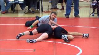 Ellie wrestling Bulldo Tournament 2014