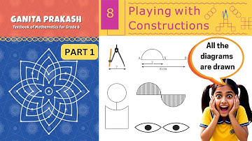 Playing with Constructions | Class 6 Maths | Chapter 8 | #ganitaprakash #class6maths #helloadhyapak