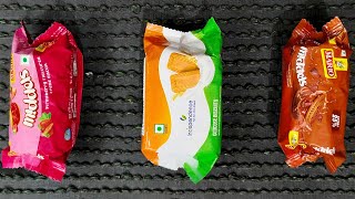 Most Satisfying Biscuit Packet Opening Compilation 🍫 Crunchy Snack ASMR #unboxing 