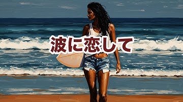 【MV】オリジナルイラストと音楽で作ったアニメーションMV | [曲名]波に恋して【music style】【ミュージックスタイル】