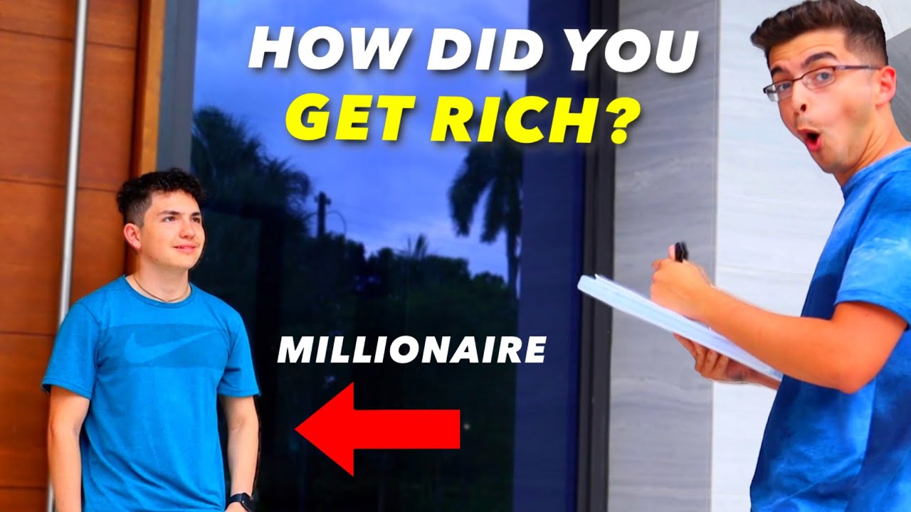 Asking Millionaires Is College Worth It?! (FULL HOUSE TOUR)