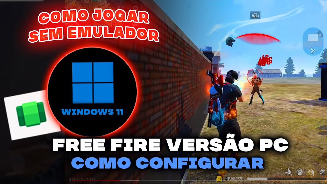 FREE FIRE PRA PC SEM EMULADOR - FREE FIRE NO GOOGLE CHROME 