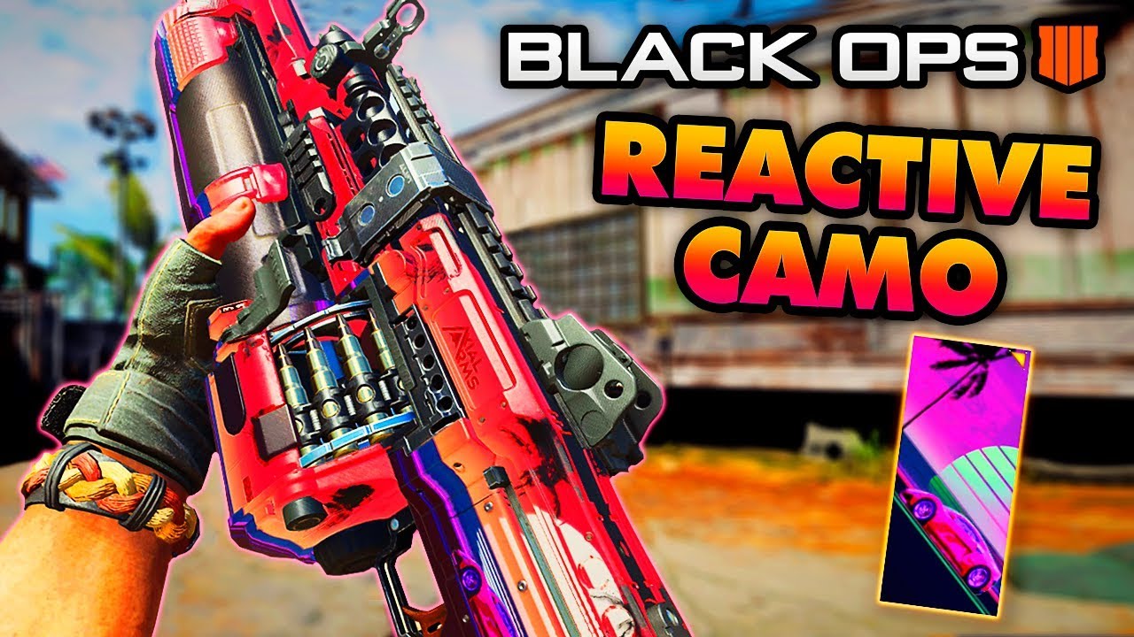 "Roadtrip" REACTIVE CAMO for the Hades - Black Ops 4 Gameplay