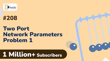 Two Port Network Parameters By KVL and KCL Problem 1 | Two Port Network Analysis in EXTC Engineering