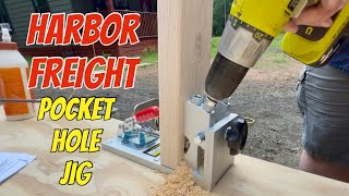 Harbor Freight Pocket Hole Jig