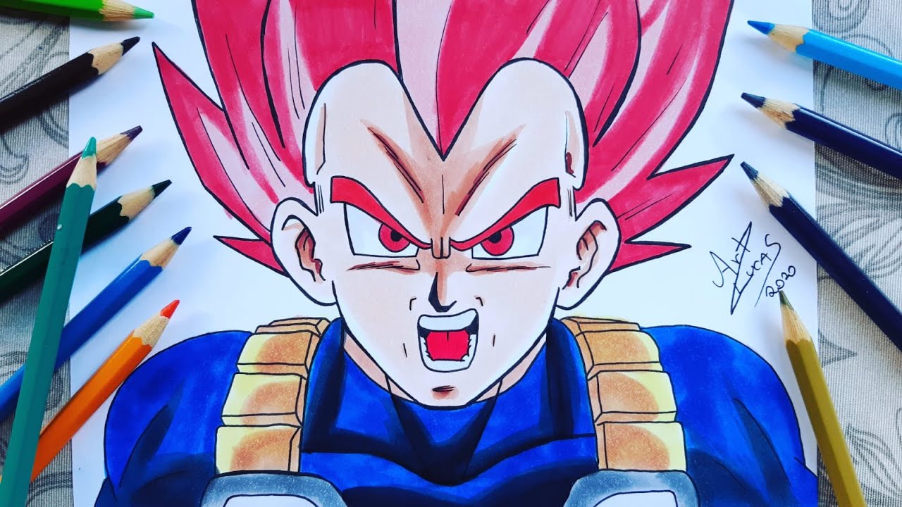 Vegeta Ssj Blue - Desenho de banidobr - Gartic