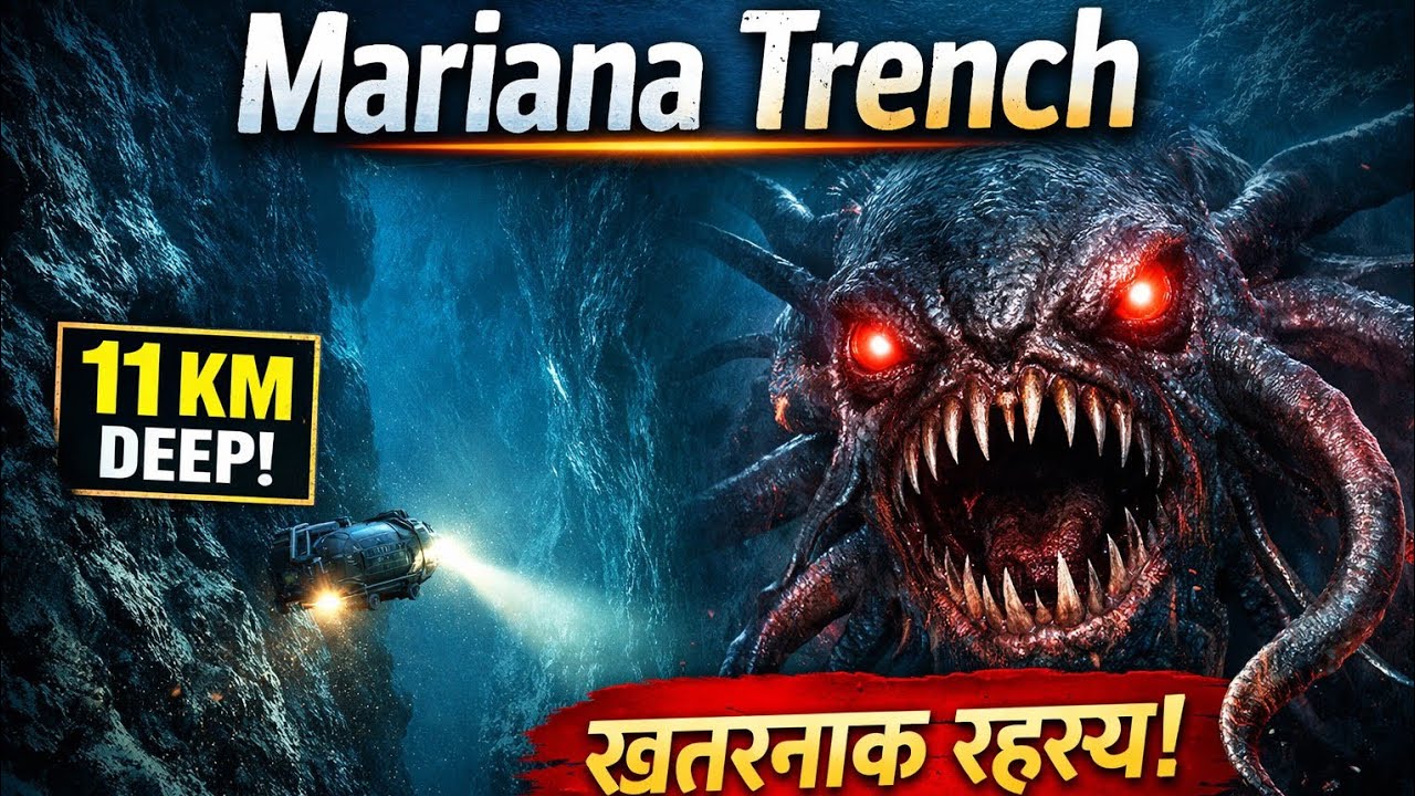 Mariana Trench के 10 सबसे खतरनाक रहस्य 😱 | Ocean Deep Secrets in Hindi