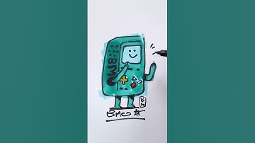 PEAK drawing BMO from Adventure Time