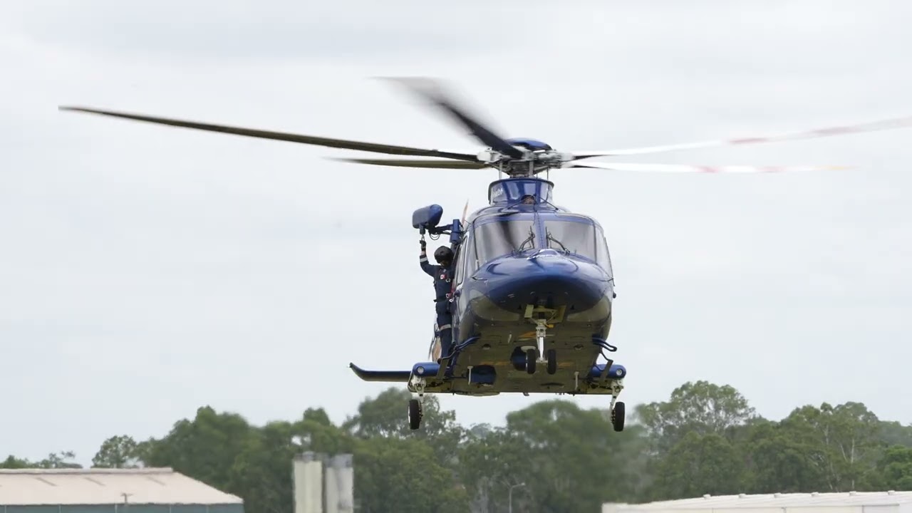 #planespotting Brisbane#archerfield  helicopter#rescue  Augusta AW139#lifeflight Australia