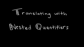 Discrete Math 1.5.2 Translating with Nested Quantifiers
