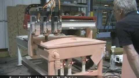 Freedom 3 Axis CNC Router by DMS