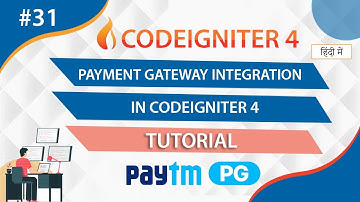 codeigniter 4 Payment Gateway Integration Tutorial ||codeigniter 4 tutorial for Beginner In Hindi