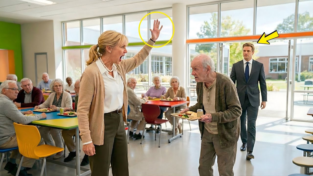 ELA HUMILHOU O IDOSO NA FRENTE DE TODOS…ATÉ QUE O MILIONÁRIO APARECEU E DESCOBRIU A VERDADE CHOCANTE