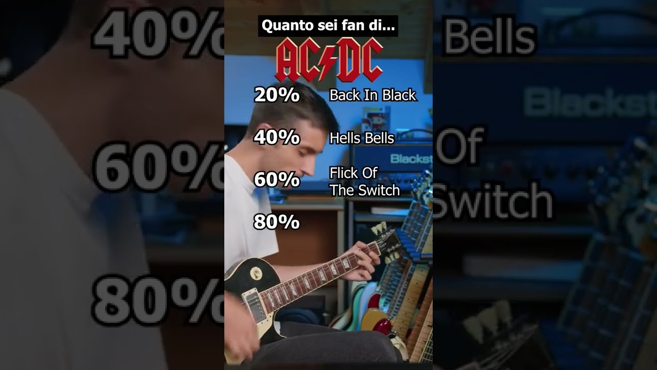 Quanto sei fan degli AC/DC? ⚡ YouTube