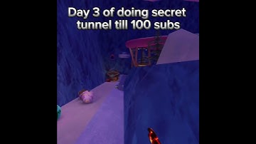 Day 3 of doing secret tunnel till 100 subs #gorillatag #trending