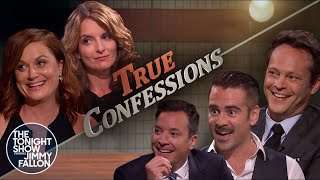 Tonight Show True Confessions: Colin Farrell & Vince Vaughn, Tina Fey & Amy Poehler