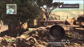 INSANE MW3 DISTANCE NON-SETUP HITMARKER OMFG!