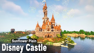 Minecraft: How to build a Disney Castle | Tutorial Part.1