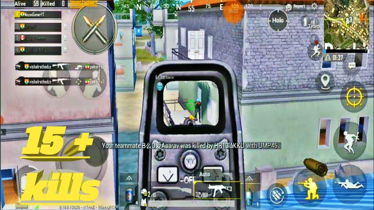 solo vs squad tips and tricks | 15 kills | pubg mobile | - YouTube