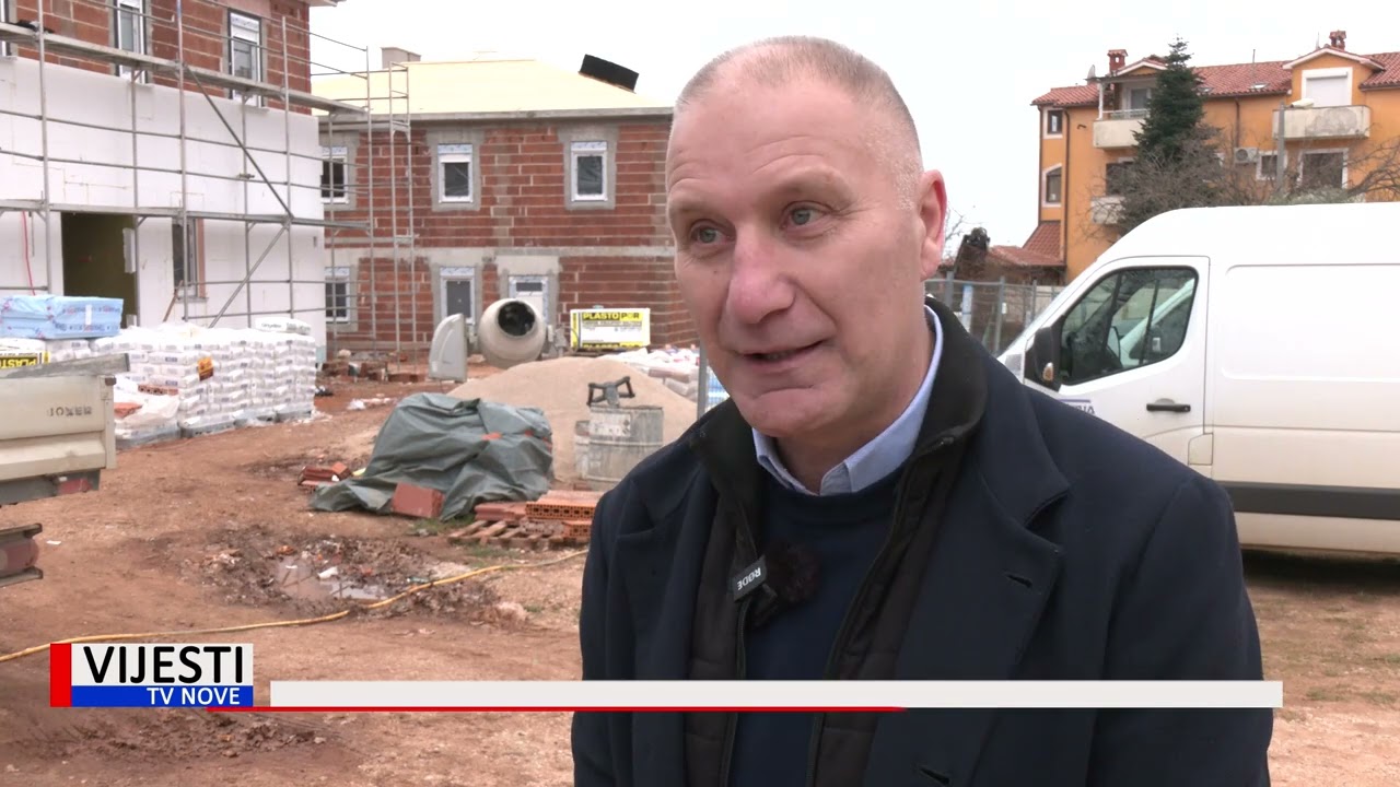 Vijesti TVN - U novigradskoj Bužiniji u tijeku izgradnja 12 SUS stanova