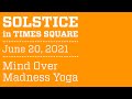 Solstice in Times Square 2021