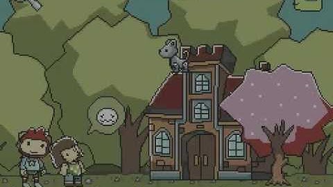 Scribblenauts Walkthrough 1-6 Puzzle