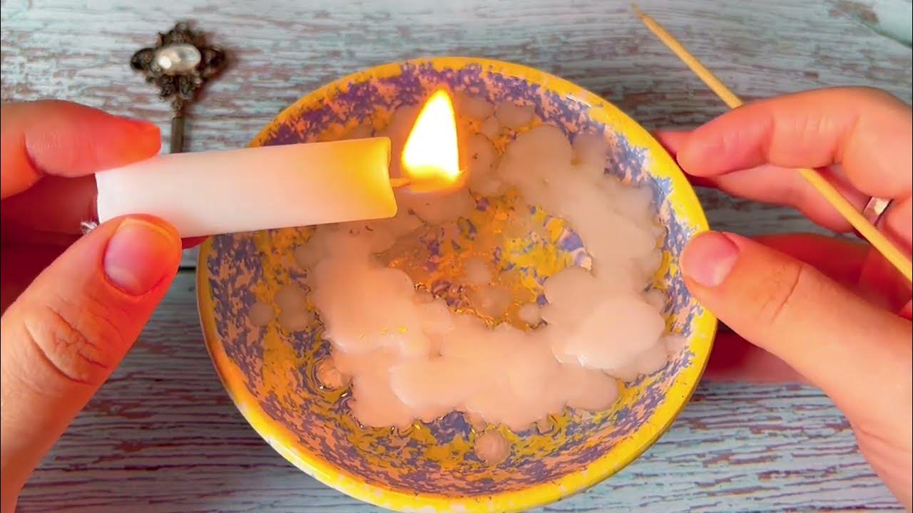 ‼️О ЧЕМ ВАЖНОМ💯😲СПЕШИТ ВАМ РАССКАЗАТЬ СВЕЧА🎁☀️СЕГОДНЯ🍀Гадание на Воске ...