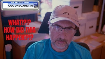 CGC Unboxing #40 - Modern 9.8 Prescreen - but what happened???