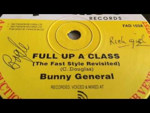 Bunny General - Full up a Class - Fashion Records