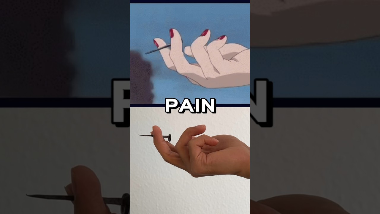 Ich werfe eine Nagel wie Pain aus Naruto! 🤯 #ninja
