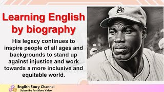 Learning English by biography book, Jackie Robinson. by ABC English Story 321 views 3 weeks ago 8 minutes, 33 seconds