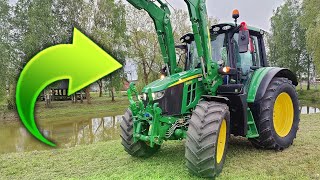 Nowy Nabytek 2023 🔥 John Deere 6120M / AUTOPOWR / Nowy Jelonek na gospodarstwie 🦌