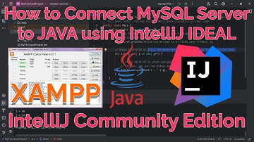 IntelliJ with MySQL Programming: Connect Java to MySQL Server using IntelliJ