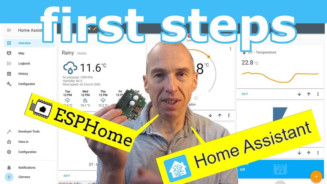 ESPHome and Home Automation With Home Assistant First Steps YouTube