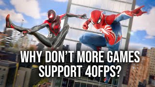 Why Don't We See More 40FPS Modes In Console Games?