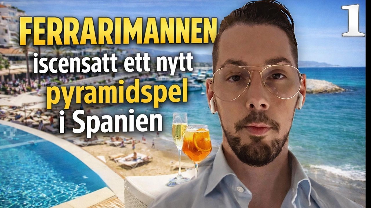 FERRARIBEDRAGAREN DÖMS PÅ NYTT FÖR FASTIGHETSBEDRÄGERIER I SPANIEN- TILLTALAD,CHRISTOFFER l DEL 1