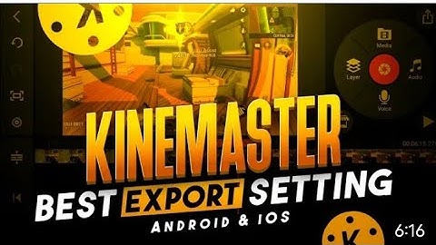 How to set Bitrate and FPS in Kinemaster | Best method