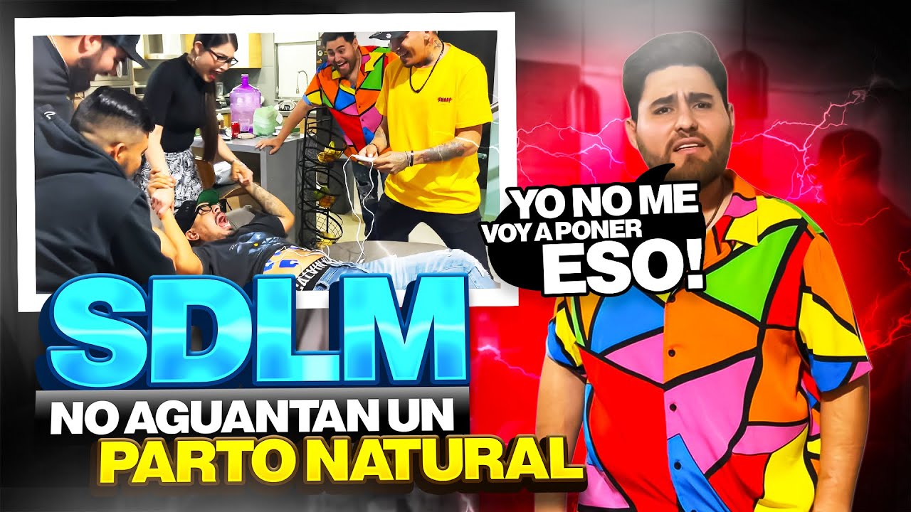 EL SDLM NO AGUANTA UN PARTO NORMAL😂🤰// LOS PUSIMOS A PRUEBA😬