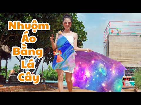 Thử Nhuộm Vải Bằng Lá Cây Và Cái Kết