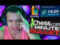 TYLER1: CHESS IS BACK ON STREAM !! - 1 MIN BULLET CHESS - DAY 1