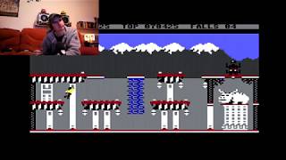Bruce Lee - Commodore 64 - Playthrough - Longplay Game