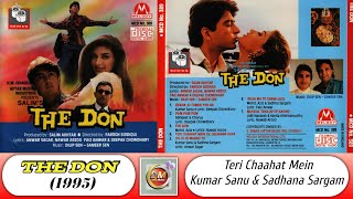 Teri Chaahat Mein | The Don (1995) | Kumar Sanu & Sadhna Sargam | 90's Bollywood Romantic Song.